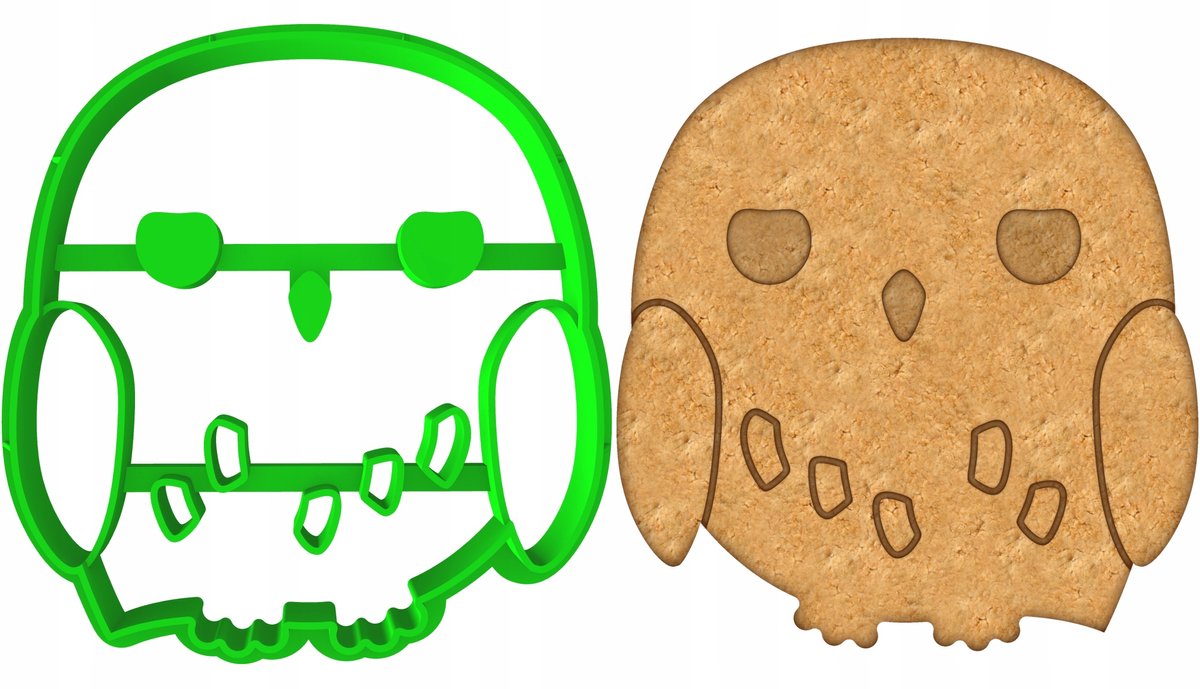 Halloween Koekjesvorm Uil 7cm - Bakken met Cookie Master