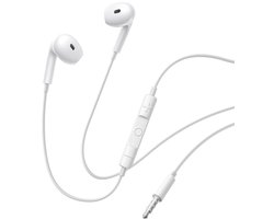 Baseus Encok CZ19 - In-ear koptelefoon - Wit - Dynamische Drivers 13 mm - Ultralicht