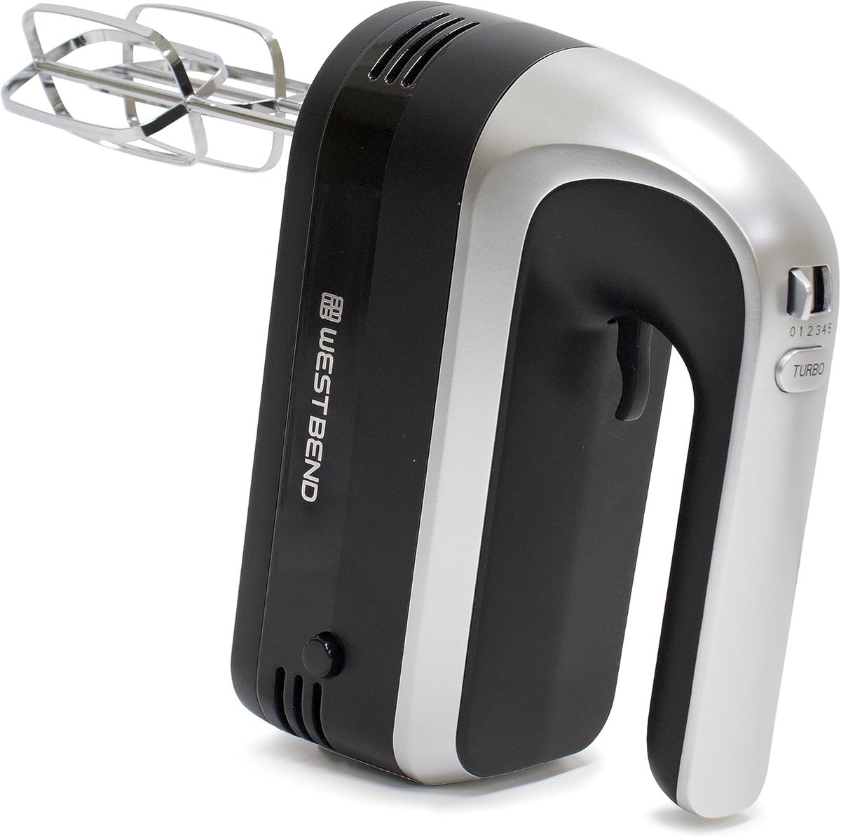 Handmixer met staafmixer - Keukenmixer set - Recepten maken - 7 accessoires inclusief - 250 watt - Zwart