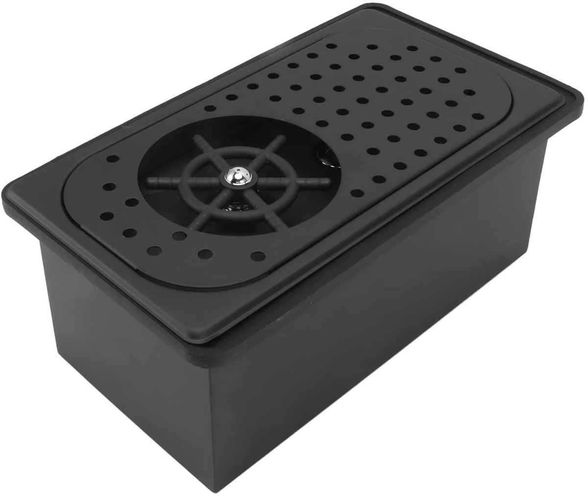 Dailygoods - Glazen spoelmachine - Roestvrijstalen flessenwasmachine - Eenvoudige reiniging - Zwart - Automatische bekerwasmachine - Voor thuis keuken...