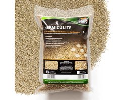 Terrarium Substraat - Broedbodem Reptielen - Eieren Incuberen - Hoog Waterabsorptievermogen - 4 Liter - Natuurlijk