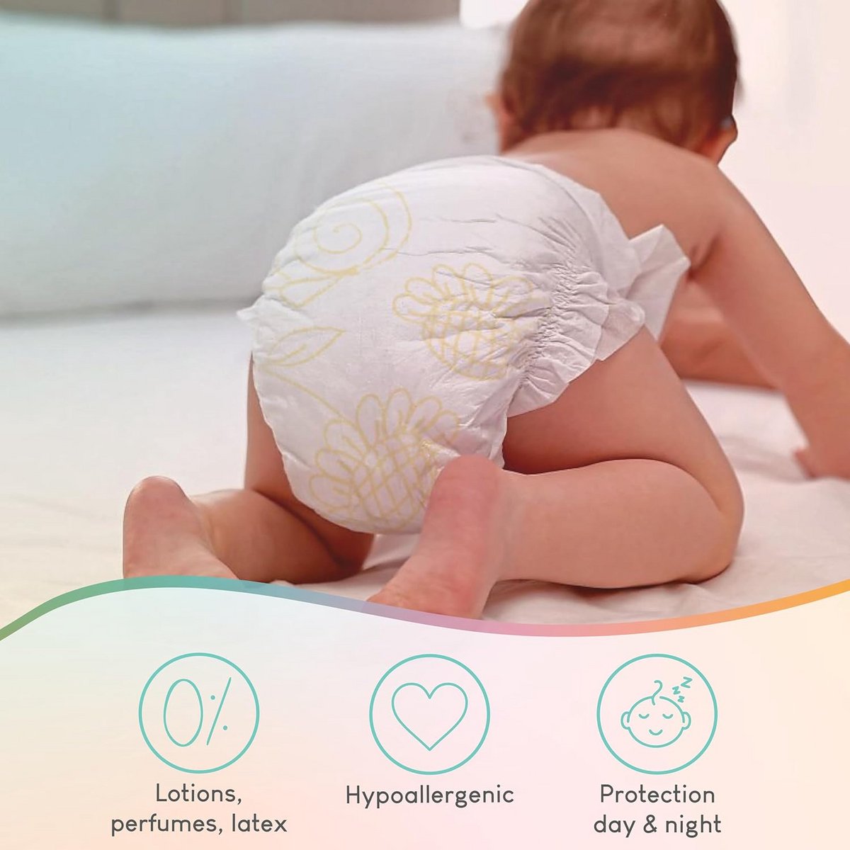 Baby Luiers - Maat 7 - Droog en Comfortabel - Hoge Absorptie - 26 Stuks - Wit