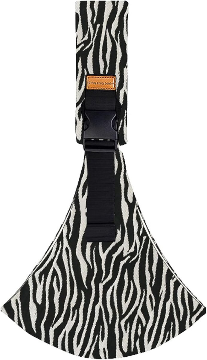 Babydrager Draagzak - Draagzak Baby - Handen Vrij Dragen - Ergonomisch Ontwerp - Tot 15 kg - Zebra Patroon