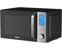 Magnetron met Grill - Oven Combi - Snel Koken - 26 Liter Inhoud - 900 Watt - Zwart