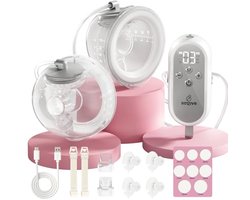 Elektrische borstkolf - Draagbare kolf - Comfortabel kolven - Handsfree ontwerp - 180 ml capaciteit - Wit