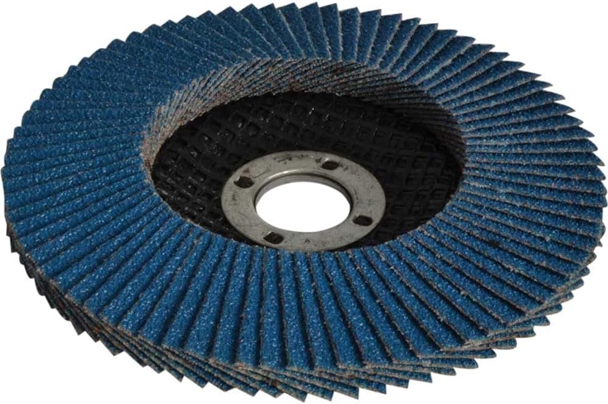 Schuurschijf - Lamellenschijf - Metaal Bewerken - Extra schuurmiddel - 100 mm - Multicolor