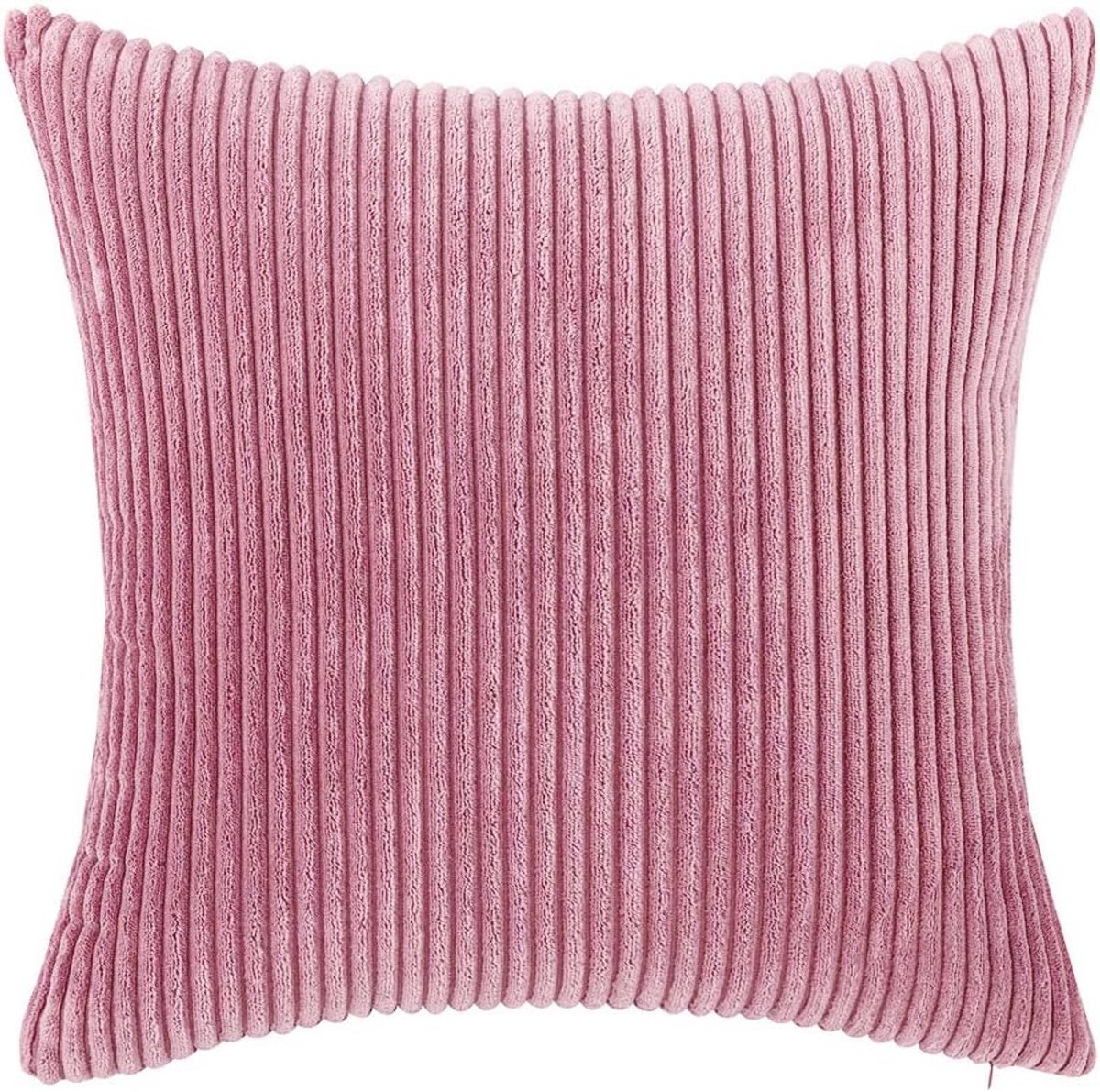 Corduroy Kussenslopen - Decoratieve Hoezen - Bank Aankleden - Verborgen Rits - 2 stuks 45x