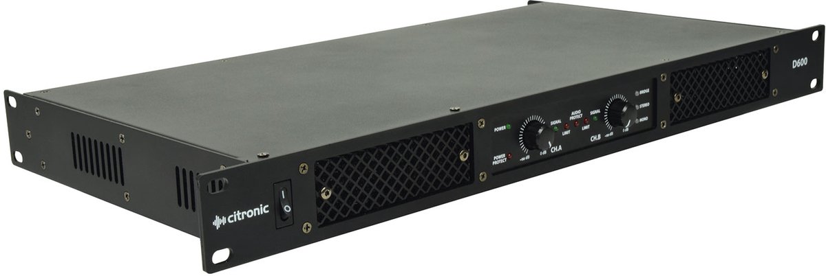 Citronic 172.106UK audio versterker Zwart