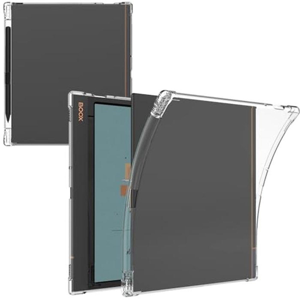 Tablethoes - Beschermhoes - Tablet Bescherming - Met Pensleuf - 103 inch - Transparant