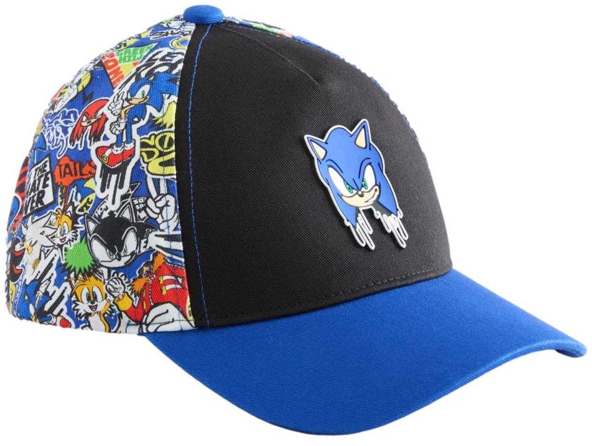Next - Jongens - Sonic the Hedgehog baseballpet - Blauw