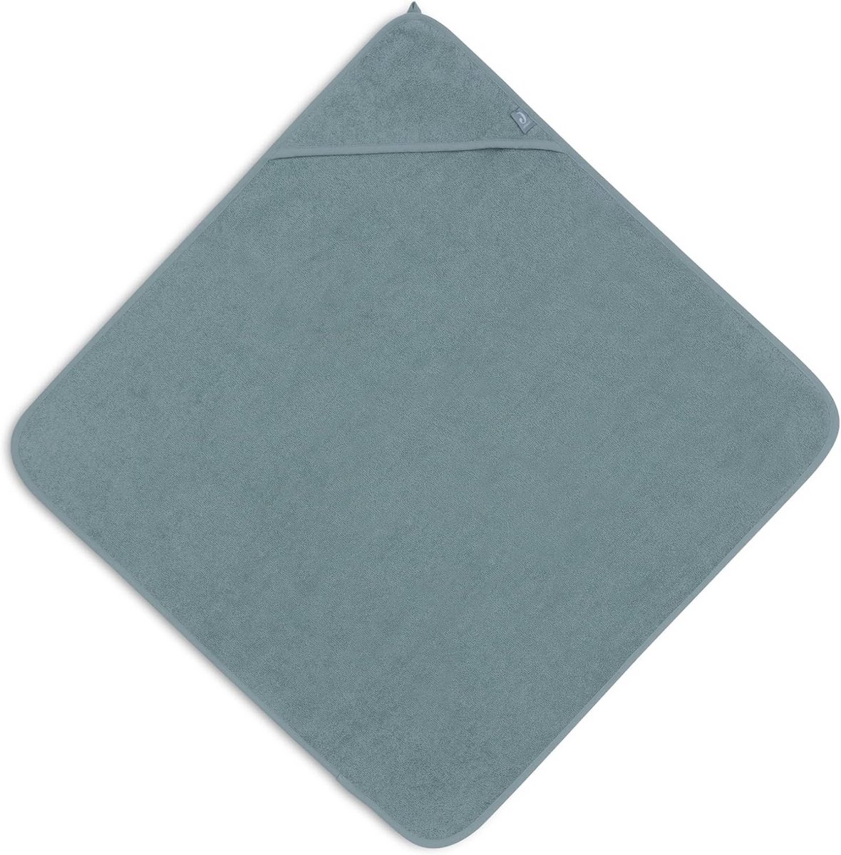 Baby Handdoek - Met Capuchon - Na het Baden - Zacht Terry Materiaal - 75 x 75 cm - Zeegroe