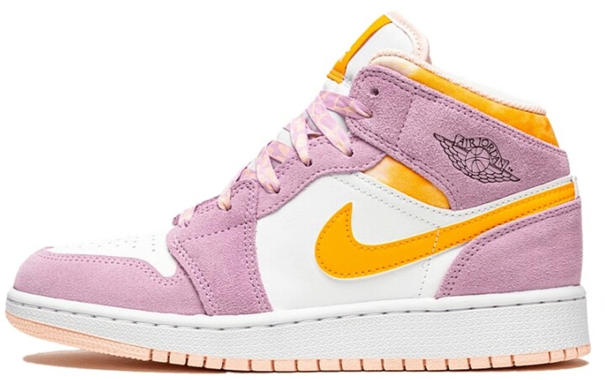 Nike Nike Air Jordan 1 Mid SE Limited Edition Kinder Sneaker Roze