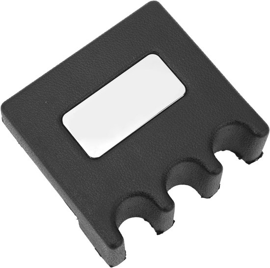 Keuhouder - Biljartaccessoire - Pooltafel Stabiliteit - Antislip Achterkant - 10x10x5 cm - Zwart — afbeelding 3