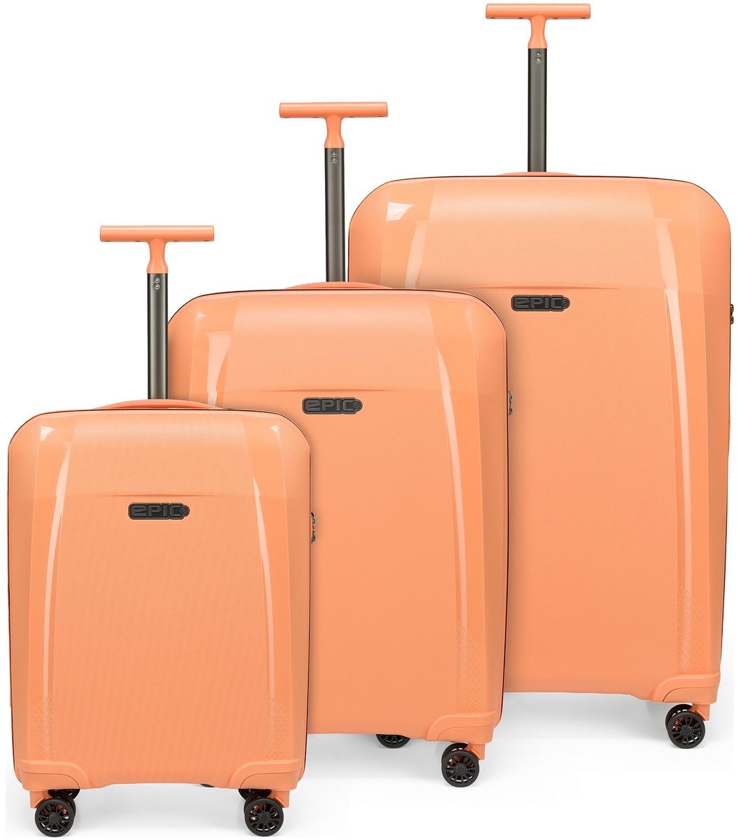 Epic Phantom SL 4 wielen Kofferset 3-delig - Harde bagage - TSA slot - twisted melon