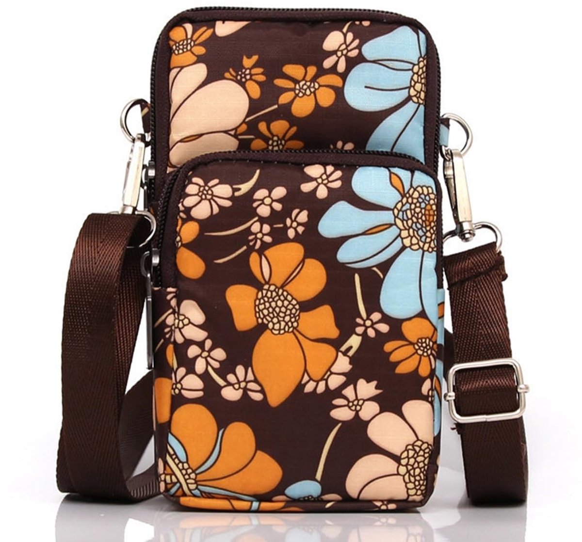Cosensi- Schoudertas Dames - Telefoontasje - Crossbody Tas - Nylon - Waterdicht - Lichtgewicht - Duurzaam Ontwerp