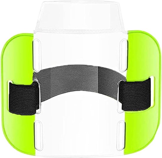 Armband Skipashouder - Pasjeshouder Ski - Outdoor Avonturen - Verstelbare Waterdicht - 10x6 cm - Groen