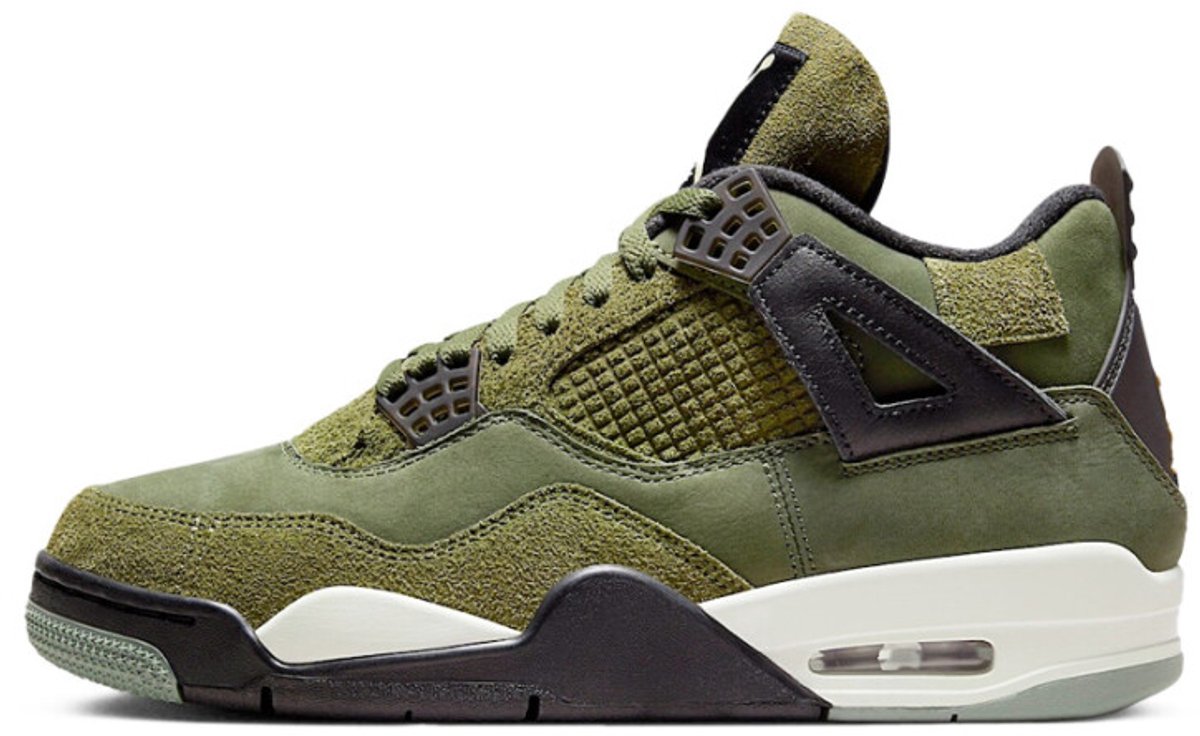 Air Jordan 4 Craft ‘Medium ‘ Wit
