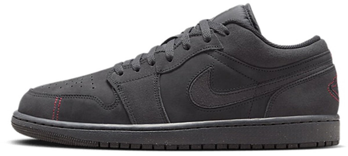 Jordan 1 Low SE Craft Dark Smoke Grey Varsity Red
