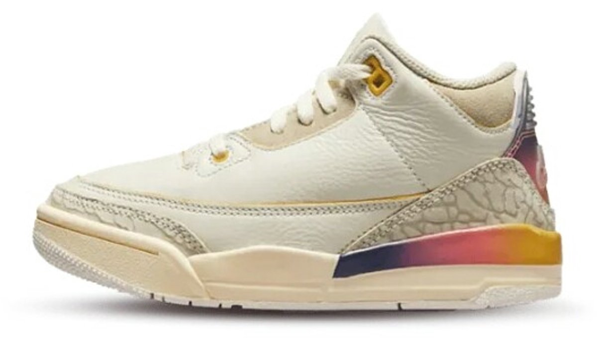 Air Jordan 3 Retro SP x J Balvin 'Medellin Sunset' (PS) - Maat 29.5