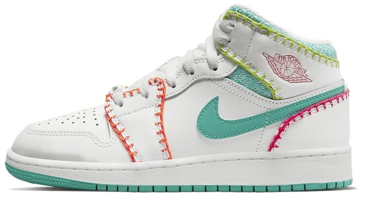 Air Jordan 1 Mid Multi Knit (GS) - Maat 38.5