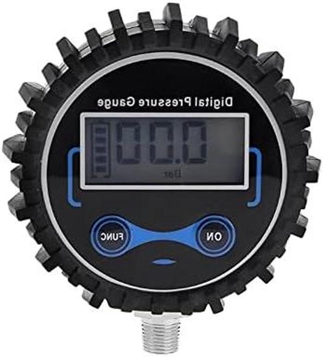 Digitale Bandenspanningmeter - PSI Meter - Controle Bandenspanning - Nachtzicht Display - 0-200 PSI - Zwart