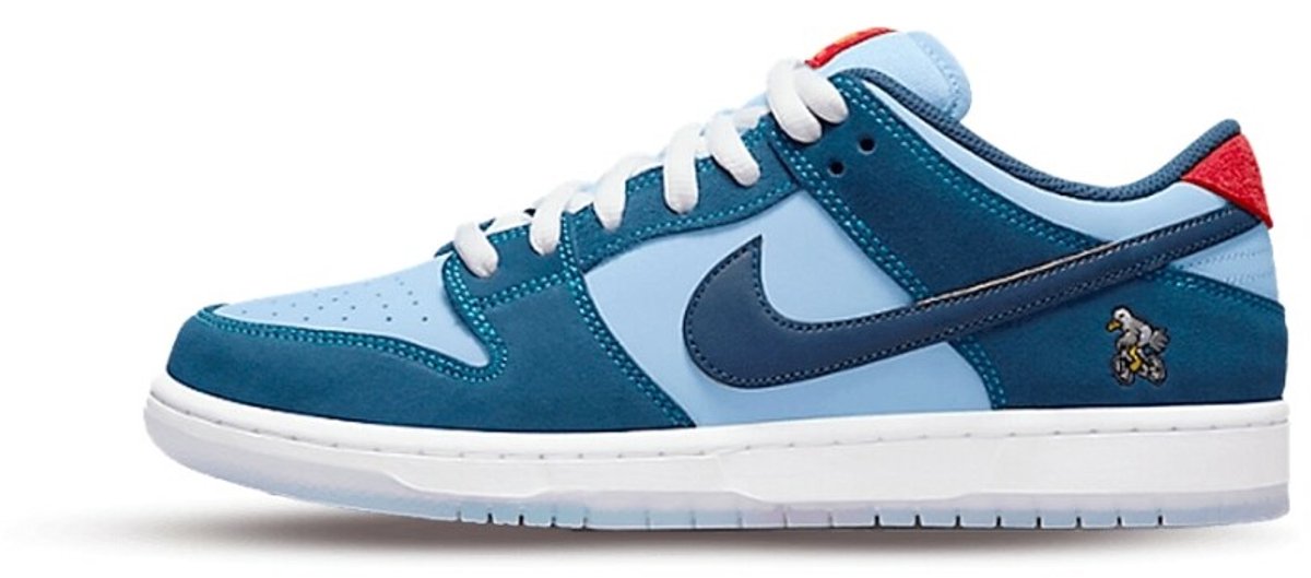 Why So Sad x Nike SB Dunk Low Pro Coastal Blauw