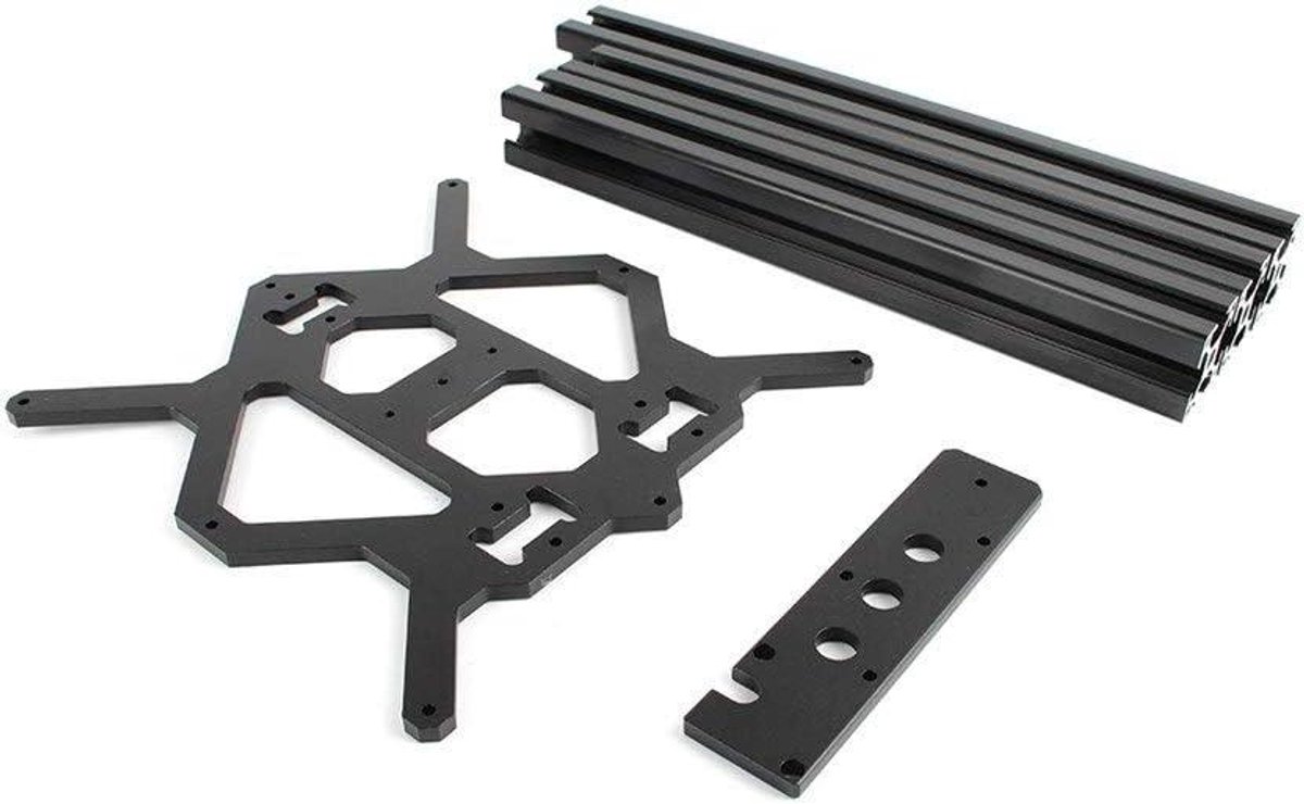 Aluminium Profiel Kit - 3D Printer Onderdelen - 3D Printer Reparatie - Y Transport Z Base - 3030 Extrusie - Zwart
