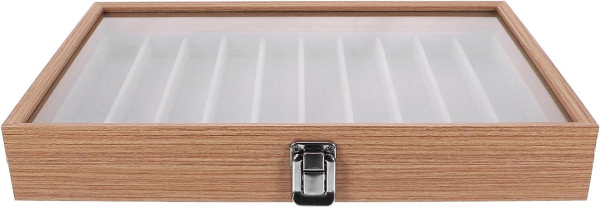 Sieraden Organizer - Juwelen Display - Sieraden Opbergen - Transparant Venster - 35 x 24 x 5 cm - As Shown