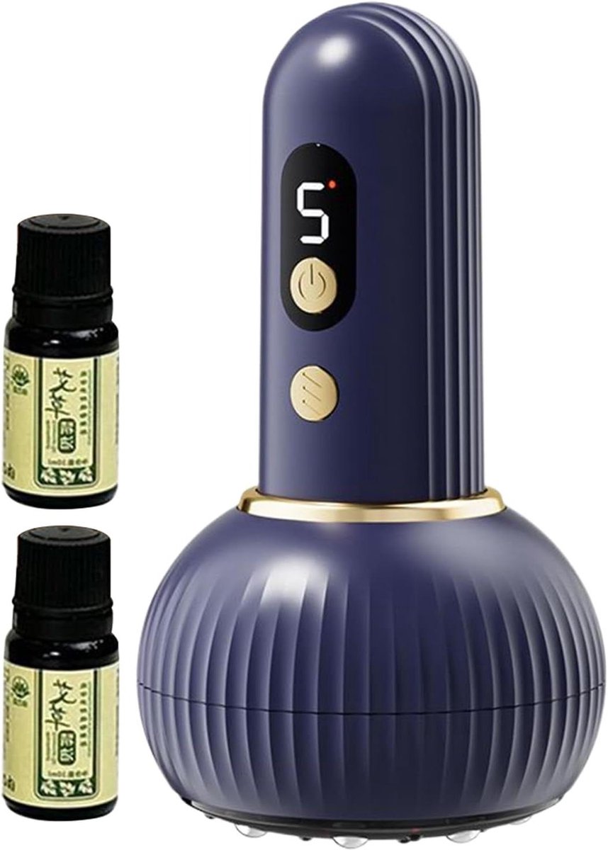 Cupping Apparaat - Vacuüm Therapie - Spierontspanning Massage - Verstelbare Intensiteit - 25 x 17 x 10 cm - Wit
