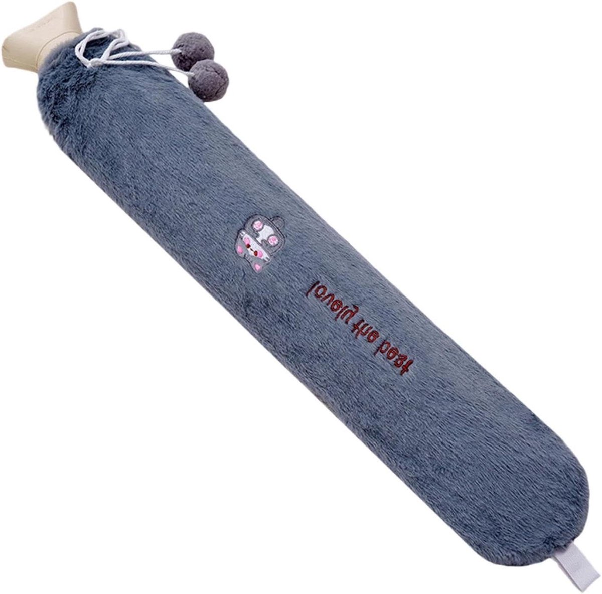Lange Warmwaterkruik - Waterfles Bed Warm - Bed Opwarmen - Snelle Warmte Opslag - 60 cm - Multicolor