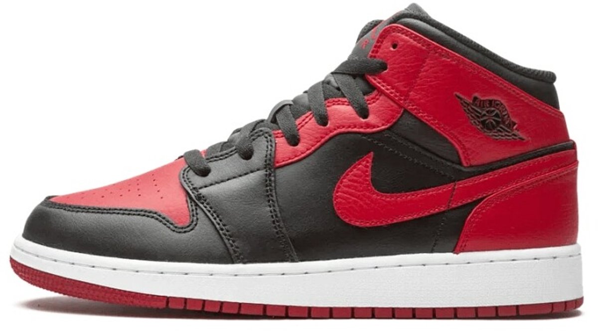 Air Jordan 1 Mid – /Gym Air Jordan 1 Lifestyle Kinder Sneakers voor Jongens en Meisjes Zwart