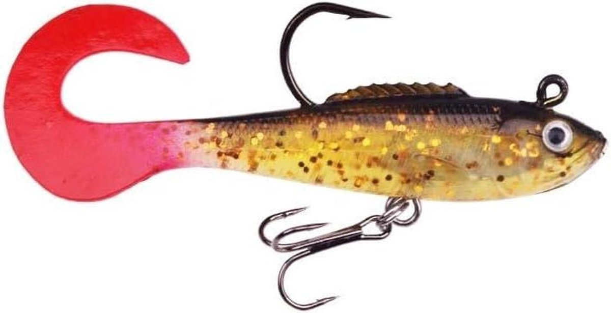 Vissaas Zachtaas - Kunstaas Swimbait - Roofvissen Vangen - Realistische Drijfwerking - 6 cm 4 g - Veelkleurig