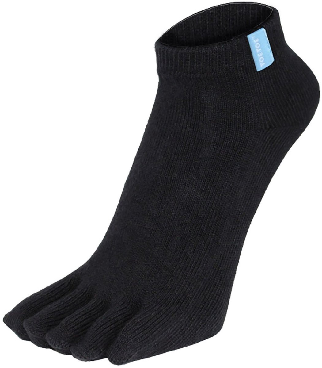 TOETOE Everyday Anklet enkel teensokken - Zwart - 35-46 - Teensokken