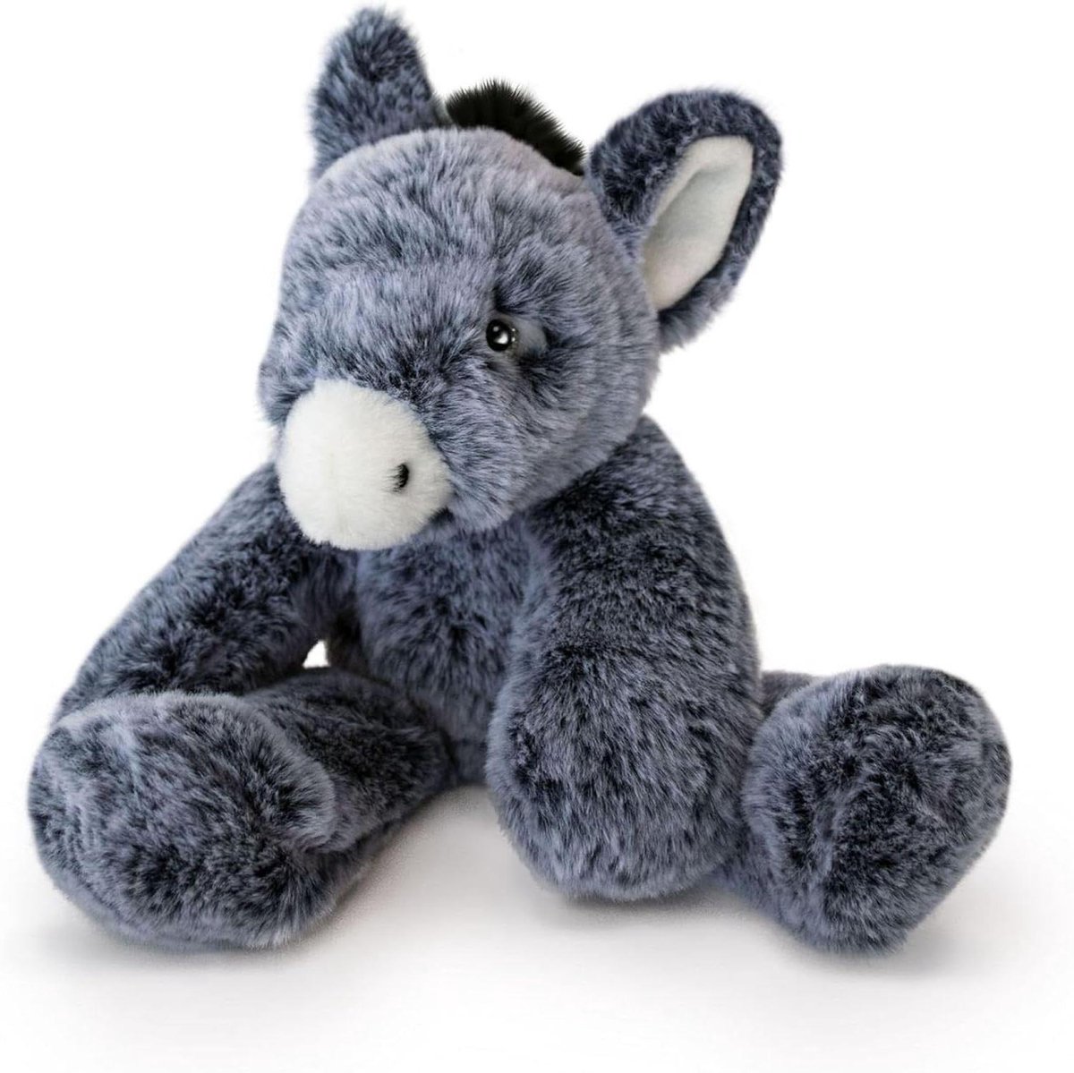 Ezel Knuffel - Pluche Ezel - Knuffelen en Spelen - Zacht Pluche Materiaal - 25 cm - Ane