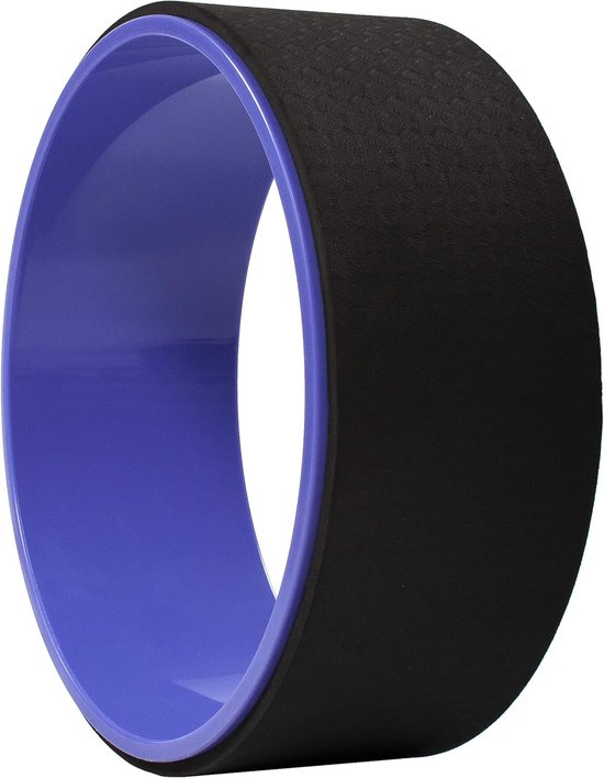Yoga Wiel - Dharma Wiel - Houding Verbeteren - Zweetbestendig Materiaal - 12.5 inch diameter - Paars — afbeelding 4