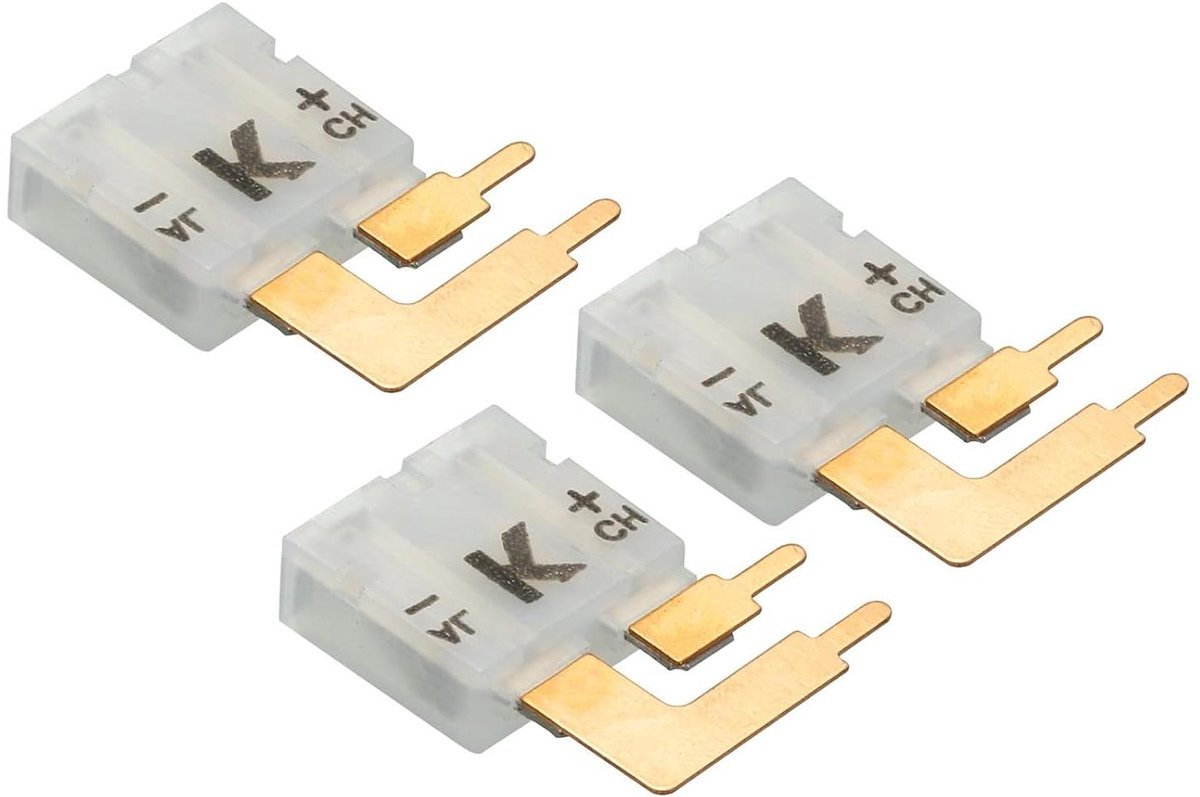 Thermo koppeldraad connectoren - Type K adapter - Temperatuurmeting - Hoge temperatuur bestendig - 3 stuks - Wit