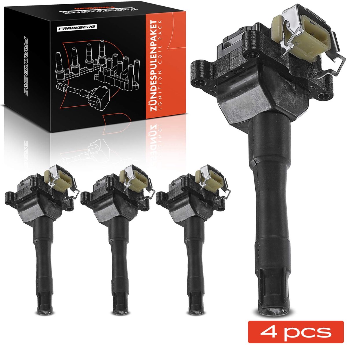 Frankberg 4x Ontstekingsmodule voor BMW E36 E34 E32 E38 E31