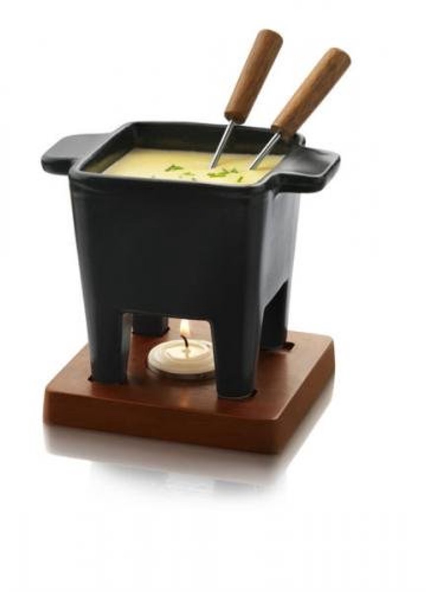 Boska Tapas Fondueset Nero - Fondueset - Kaasfondue - voor 175 gram Kaas - 300 ml – foto 7