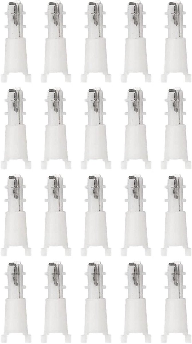 Neus Tondeuse Vervanging - Snijkop Accessoires - Hygiënisch Verzorgen - Standaard Pasvorm - 20 Stuks - Zilverkleurig