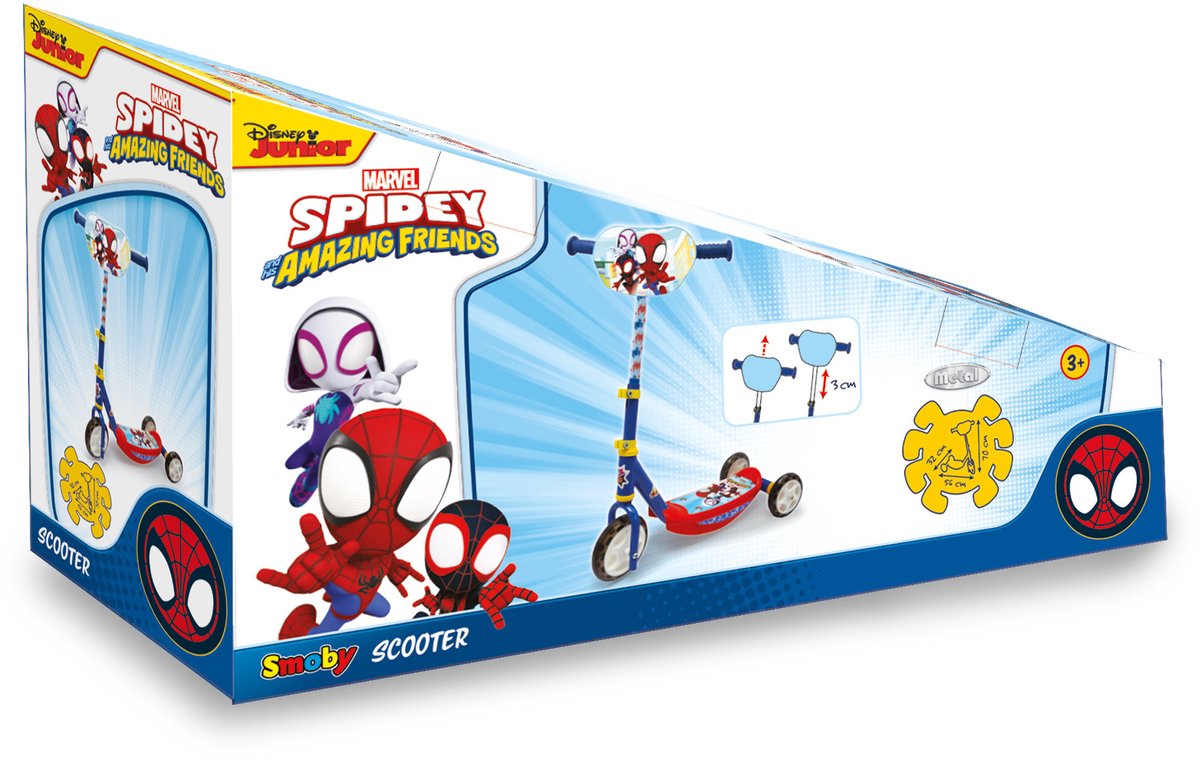 Smoby - Spider-Man - Spidey - Scooter - Step - Vanaf 3 jaar. — afbeelding 6