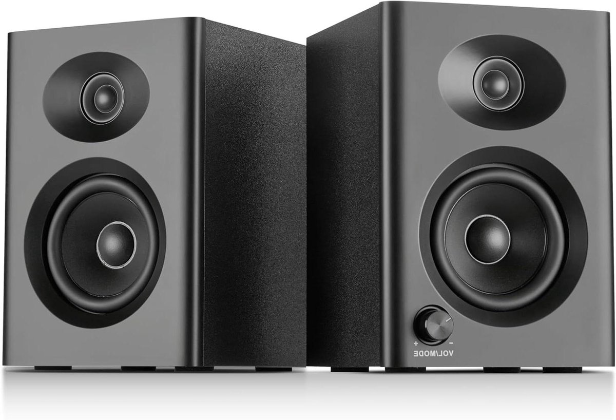 Pc Luidsprekers - Desktop Speakers - Muziek en Films - Bluetooth 5.3 Connectiviteit - 60 W - Zwart
