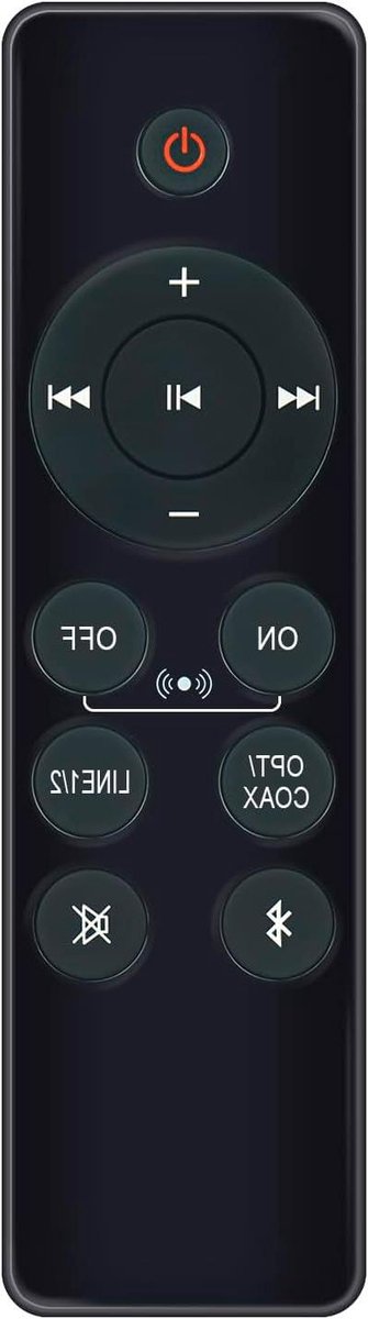 Afstandsbediening - Afstandsbediening Vervangen - Speaker Bediening - Geen Installatie Nodig - 10 Meter Bereik - Zwart