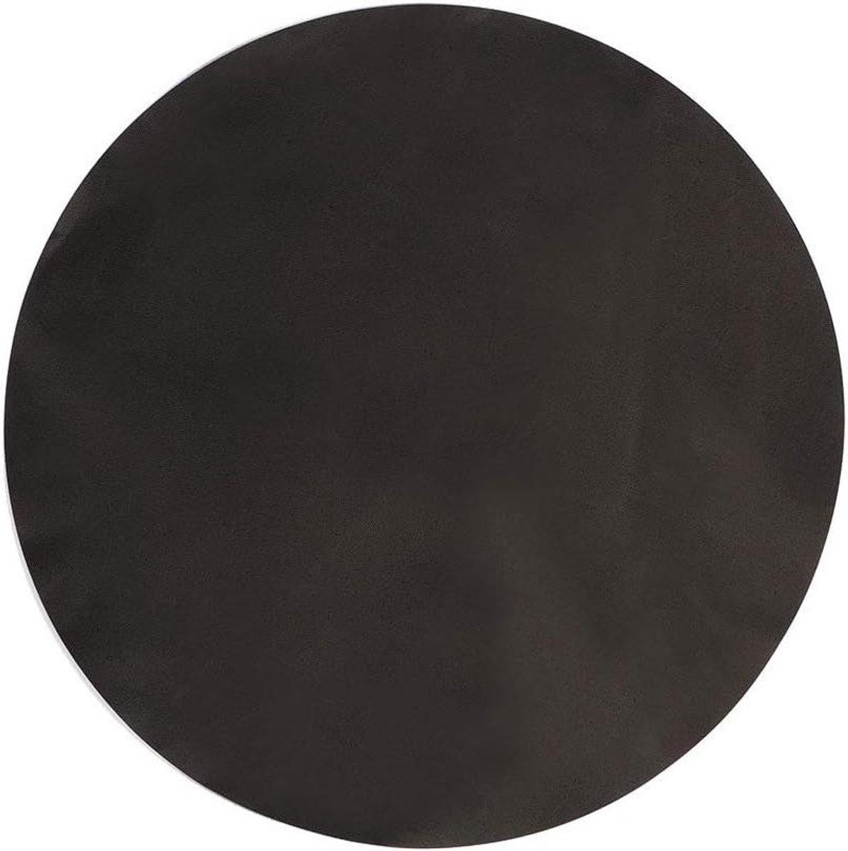 BBQ Mat - Grillmat Anti-aanbak - Koken op Gasfornuis - Hittebestendig PTFE - 40 cm Diameter - Zwart