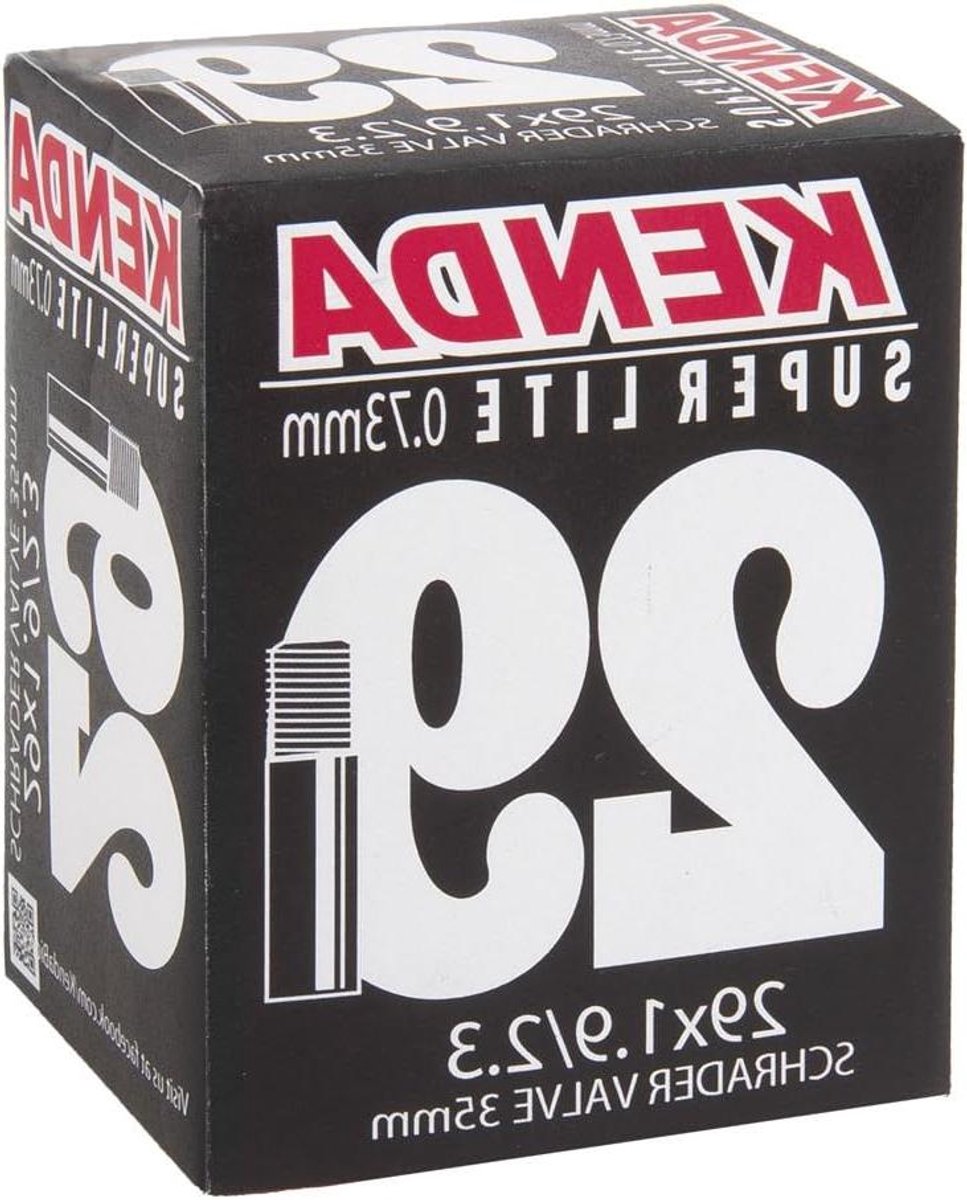 Universele Binnenband - Fietsband - Fietsband Vervangen - Molded Box - 28/29x1.90-2.35 - Zwart