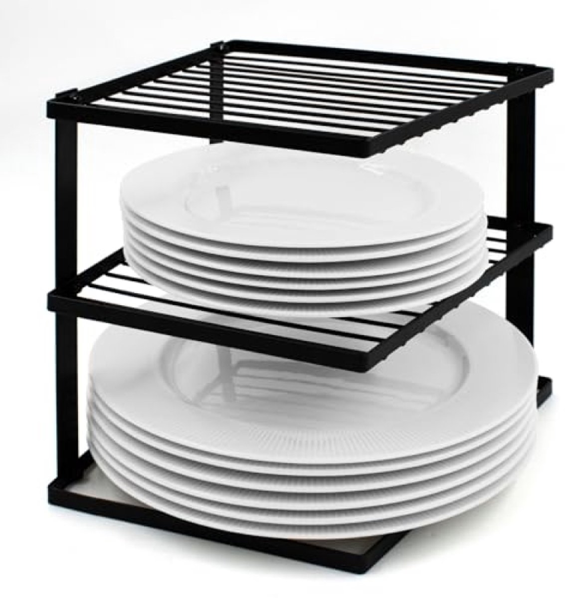 Bordenrek - Keukenkast - Kast Organizer - Servies Organizer - Pannenrek - Opbergrek
