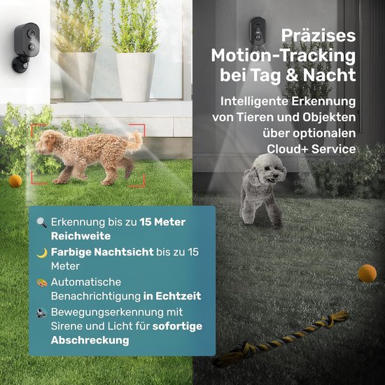 Buiten Beveiligingscamera - 4G Camera Stal - Paarden Weide Bewaken - Geen Wifi Nodig - 3MP Groothoek 120° - Zwart — afbeelding 4