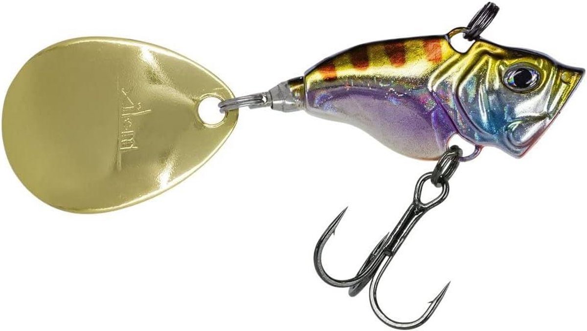 Spin Tail Lokaas - Spinner aas - Vissen op roofvis - Hoogwaardig draaimechanisme - 7 gram - GT