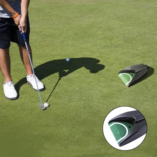 Putting Cup Automatische golf trainingshulp - indoor outdoor gebruik — afbeelding 3