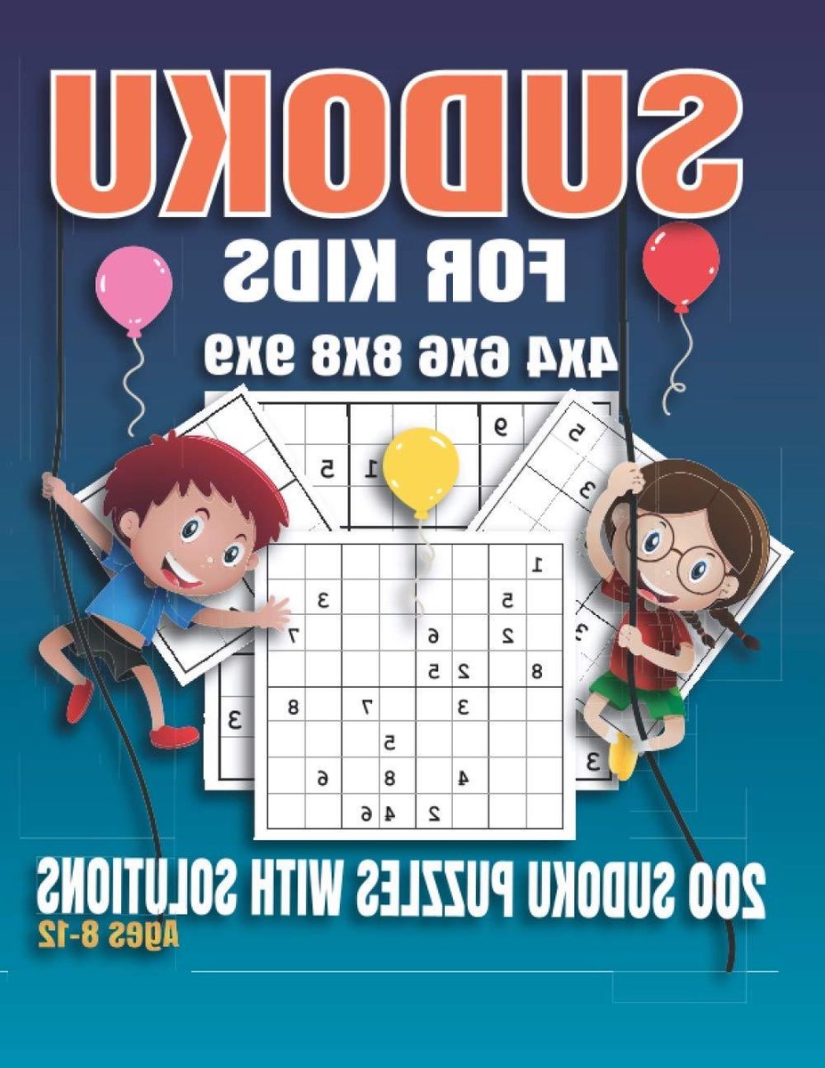 Sudoku Puzzelboek - Logica Spel Kinderen - Hersenen Trainen - Vier Grid Groottes - 8.5x11 Inch - Niet Gespecificeerd
