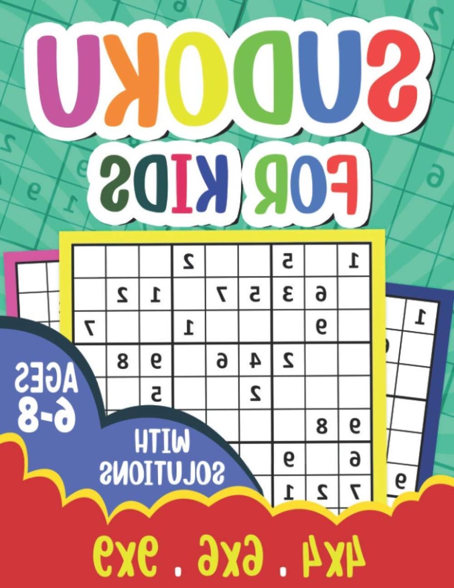Sudoku Puzzelboek Kinderen - Logica Spel - Hersenen Trainen - 360 Puzzels - 8.5 X 11 Inch - Niet Gespecificeerd
